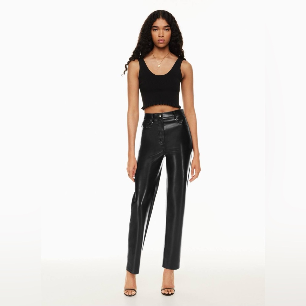 ARITZIA Wilfred The Melina™ Super High-Rise Pant — Black, Size Small